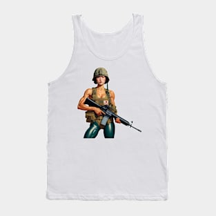 Tactical Girl Tank Top